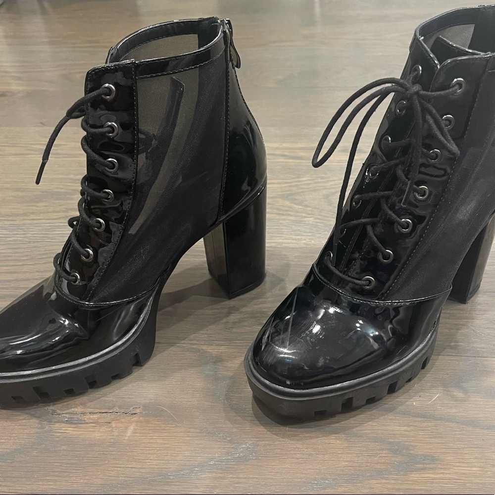 Black boots